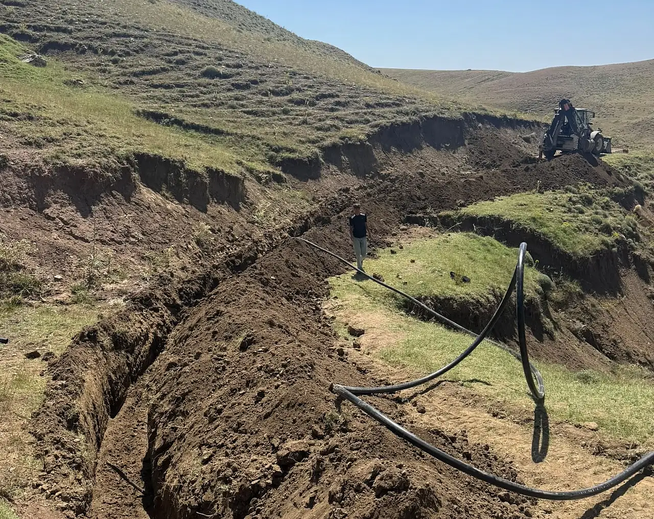 Taşlıçay'da heyelan tehlikesi ortadan kaldırıldı