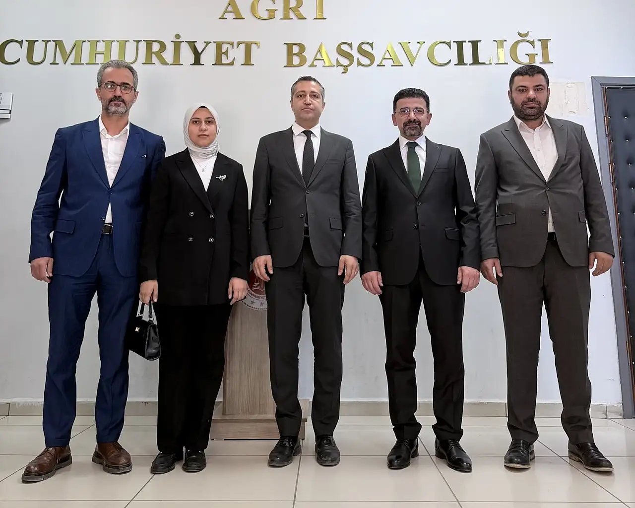 Ağrı Barosu'ndan Başsavcı İbrahim Yusufoğlu'na hayırlı olsun ziyareti