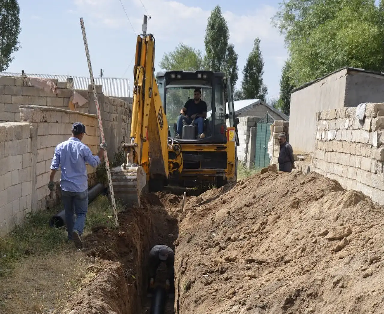 Patnos'ta bir sokağın daha altyapı sorunu çözüldü