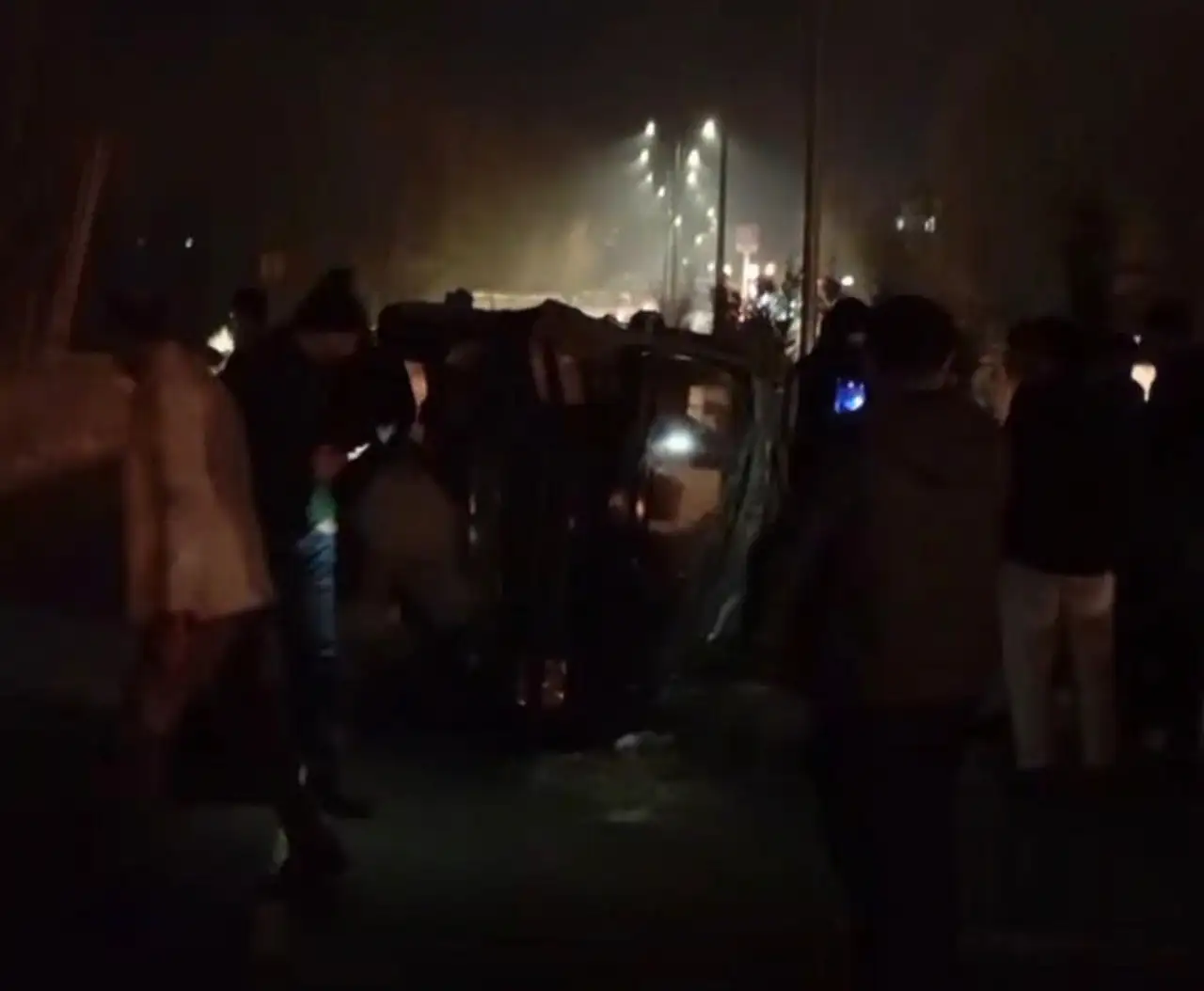 Patnos'ta gizli buzlanma gece kazalarına neden oldu