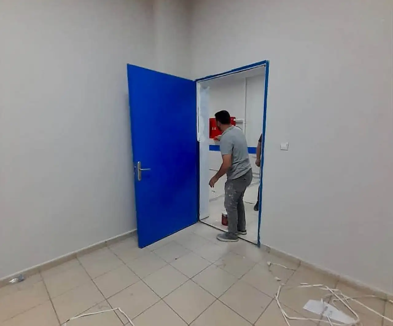 Ağrı'da hastanenin ek binası yenileniyor