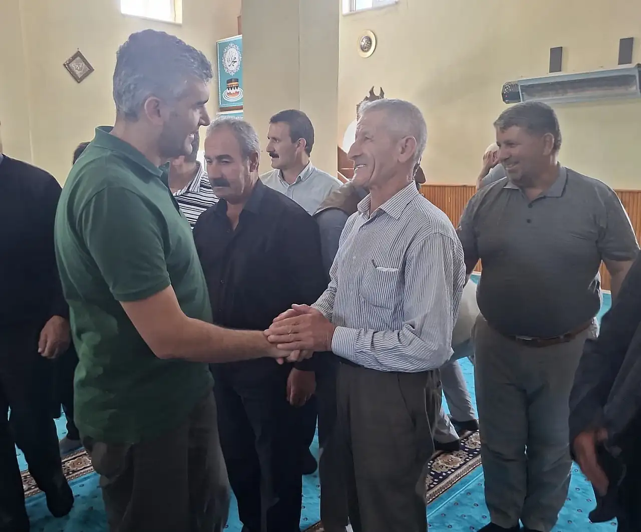 Diyadin'de 'Cuma Buluşmaları' başladı, Kaymakam Korkusuz vatandaşları dinledi