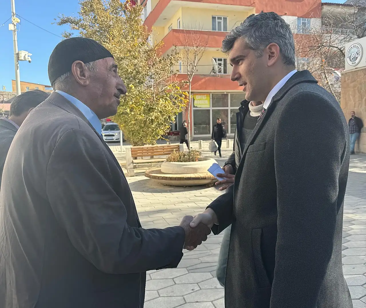 Kaymakam Korkusuz ilçe esnafının taleplerini dinledi