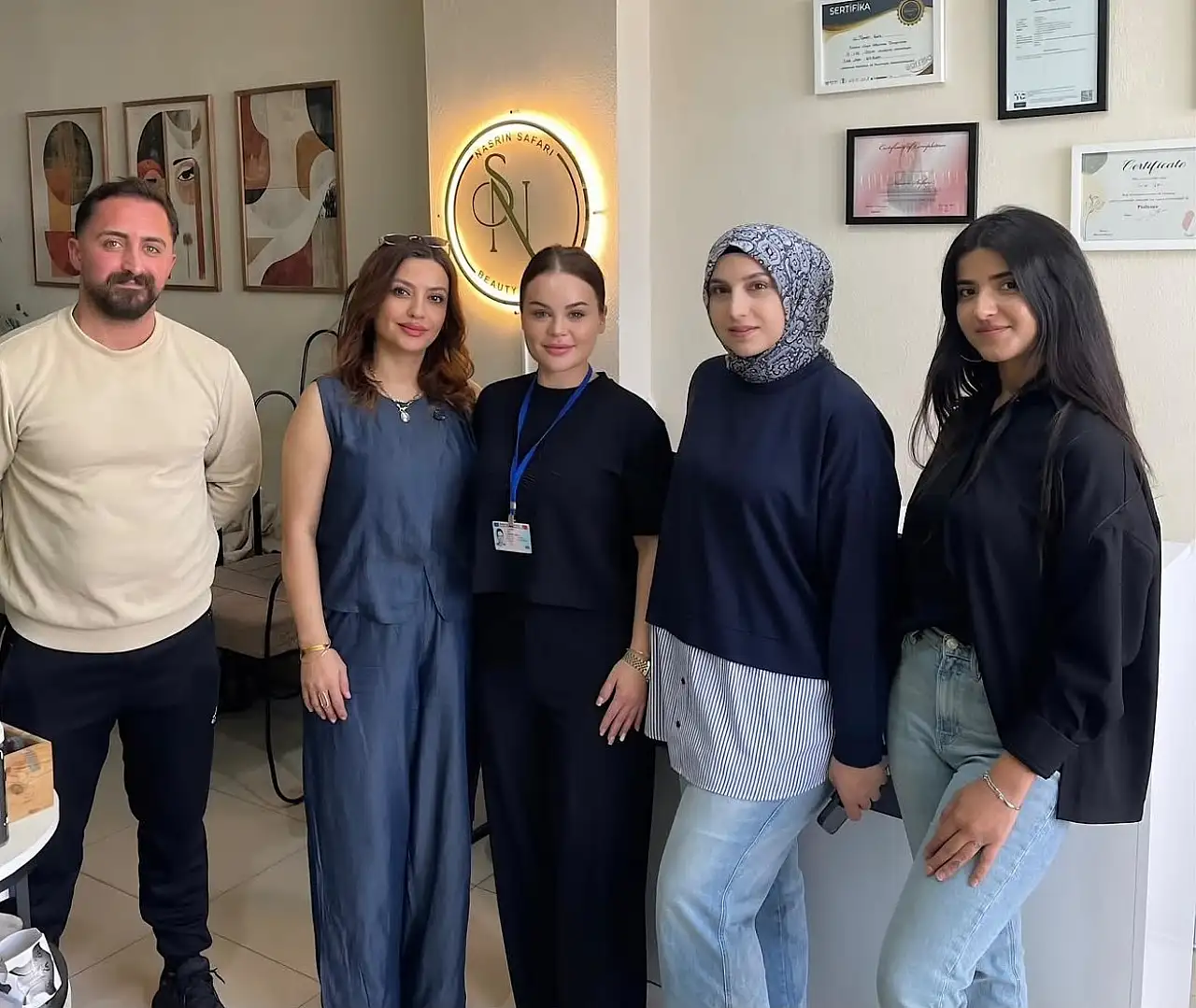 Ağrı'da kuaförler mesleki yeterlilik için ter döktü
