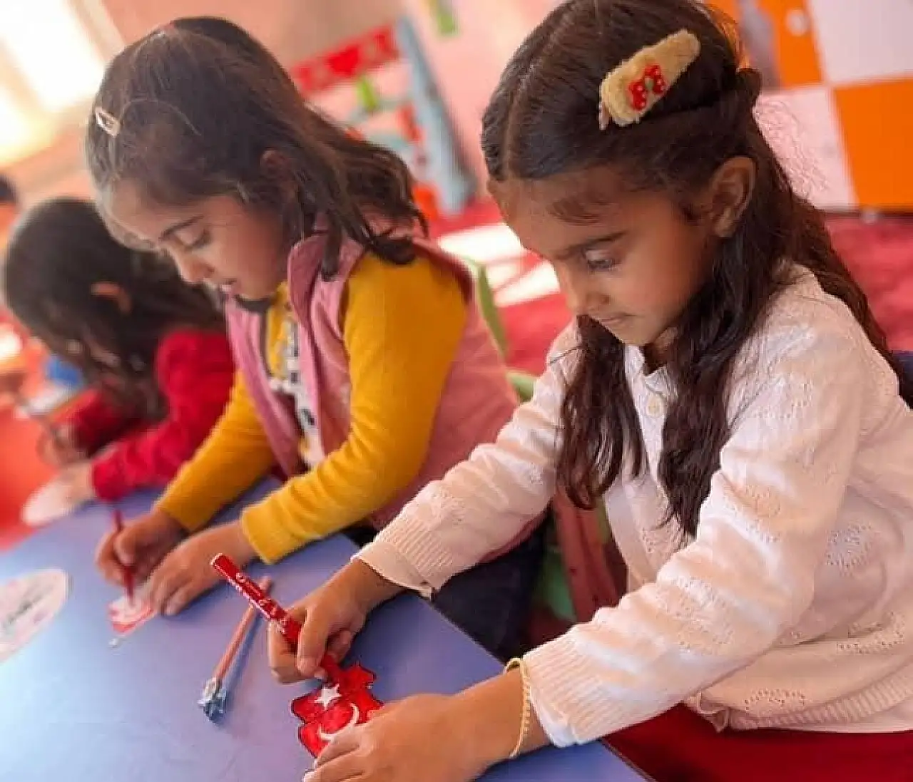 Doğubayazıt'ta İsra Mirac Kur'an Kursu'nda 29 Ekim coşkusu