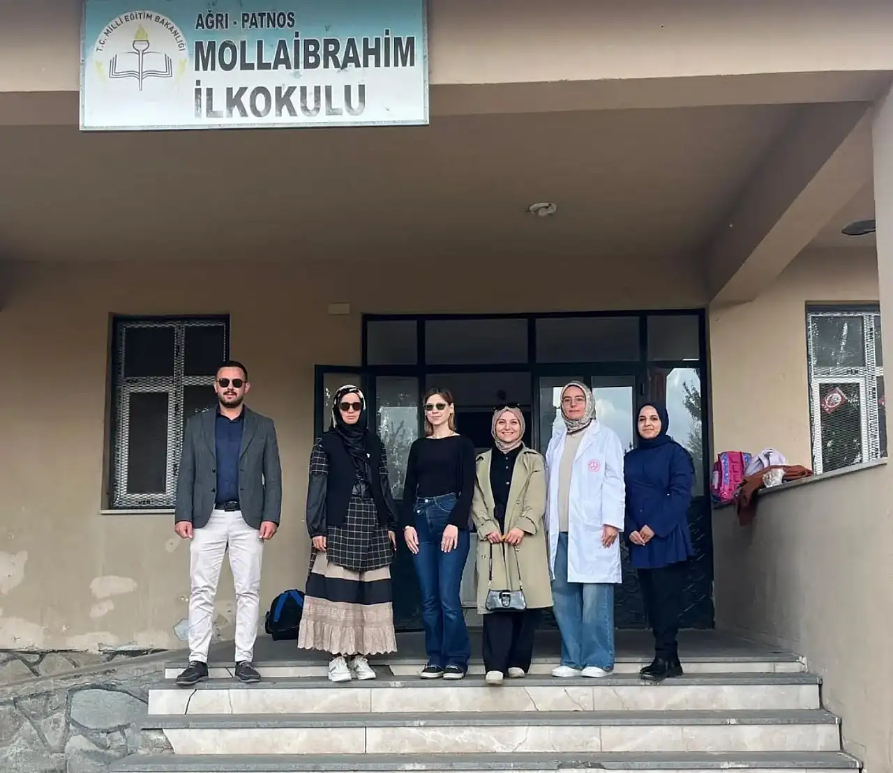 Patnos'ta iki okulun ihtiyaçları yerinde incelendi