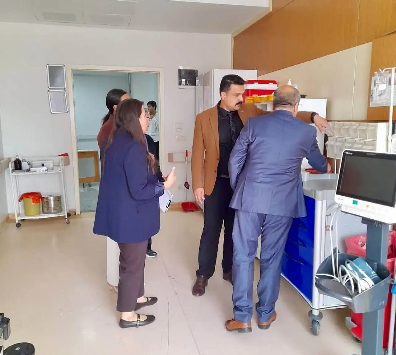 Ağrı Eğitim ve Araştırma Hastanesi'nde kritik birimler denetlendi