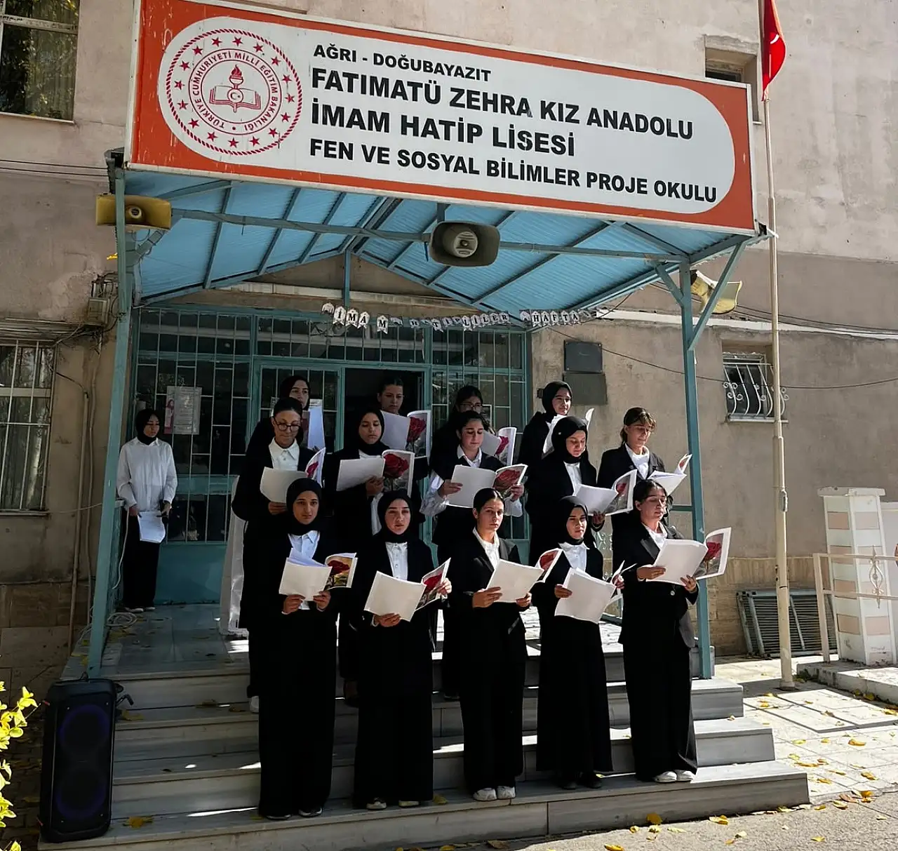 Doğubayazıt'ta imam hatip öğrencileri kuruluş yıl dönümünde buluştu