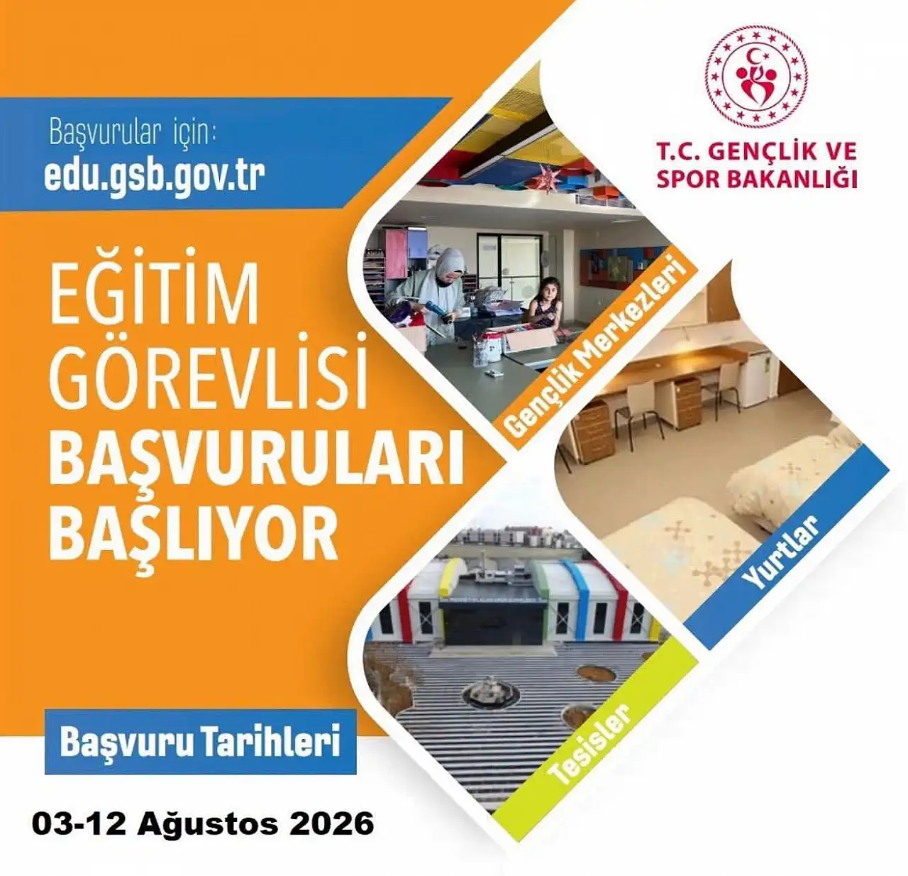 Ağrı'da eğitim görevlisi ve antrenör olmak isteyenlere müjde! Başvurular başlıyor