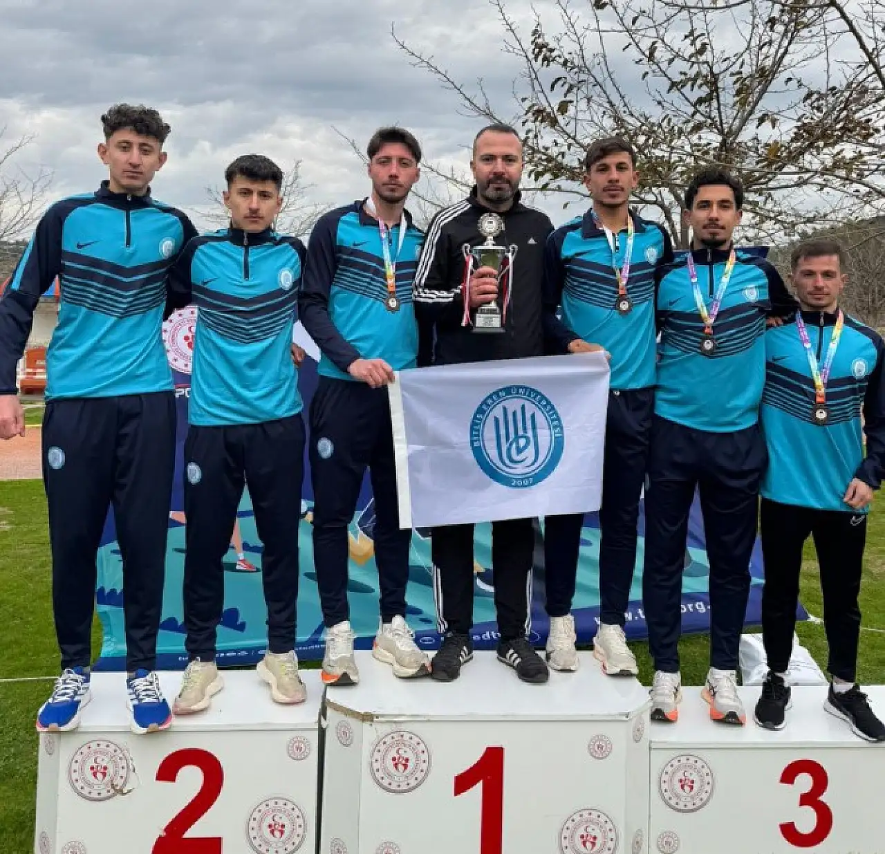 Bitlis Eren Üniversitesi Kros Takımı Türkiye Üçüncüsü Oldu