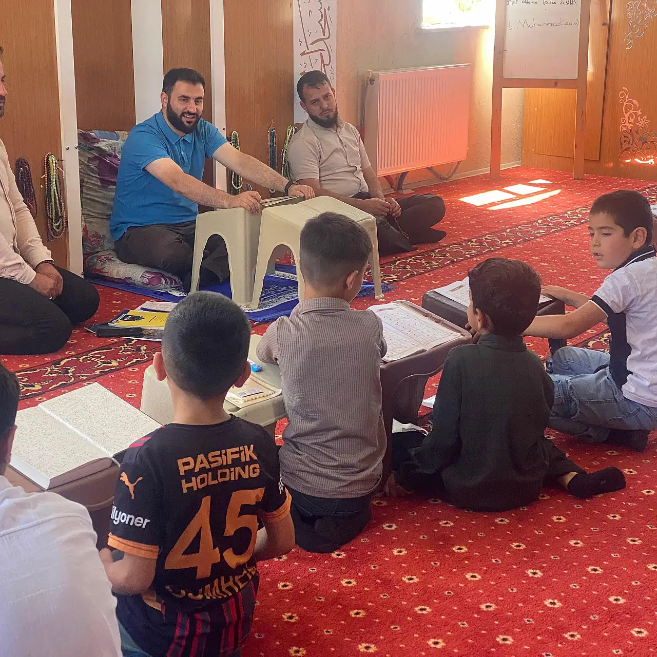 Diyadin'de yaz Kur'an kurslarına anlamlı ziyaret