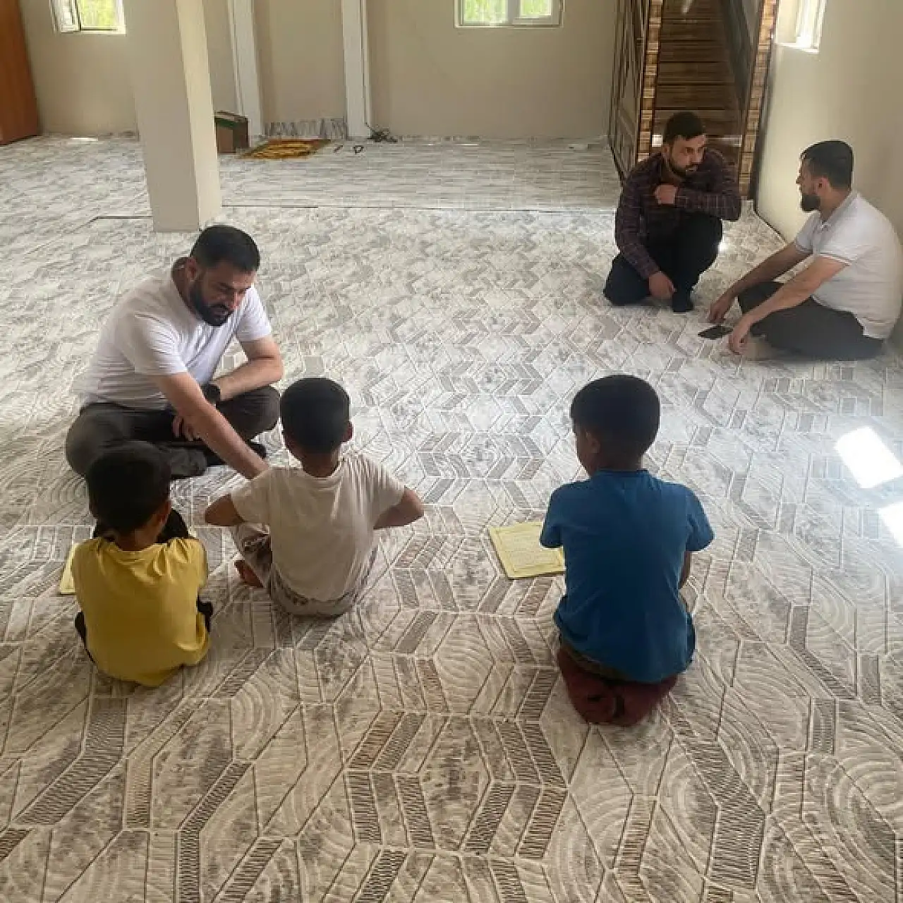 Diyadin'de yaz Kur'an kurslarına ziyaret