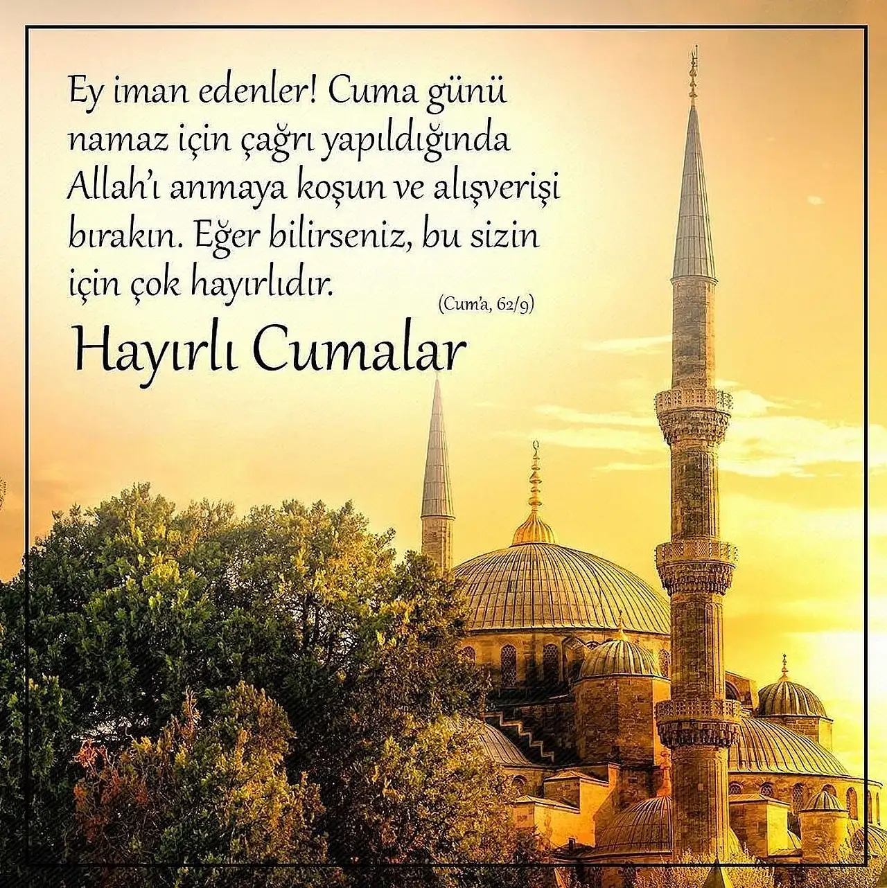 Ayetli, hadisli, dualı, kısa, uzun ve en güzel hayırlı cumalar mesajları En yeni resimli cuma mesajları 2025!