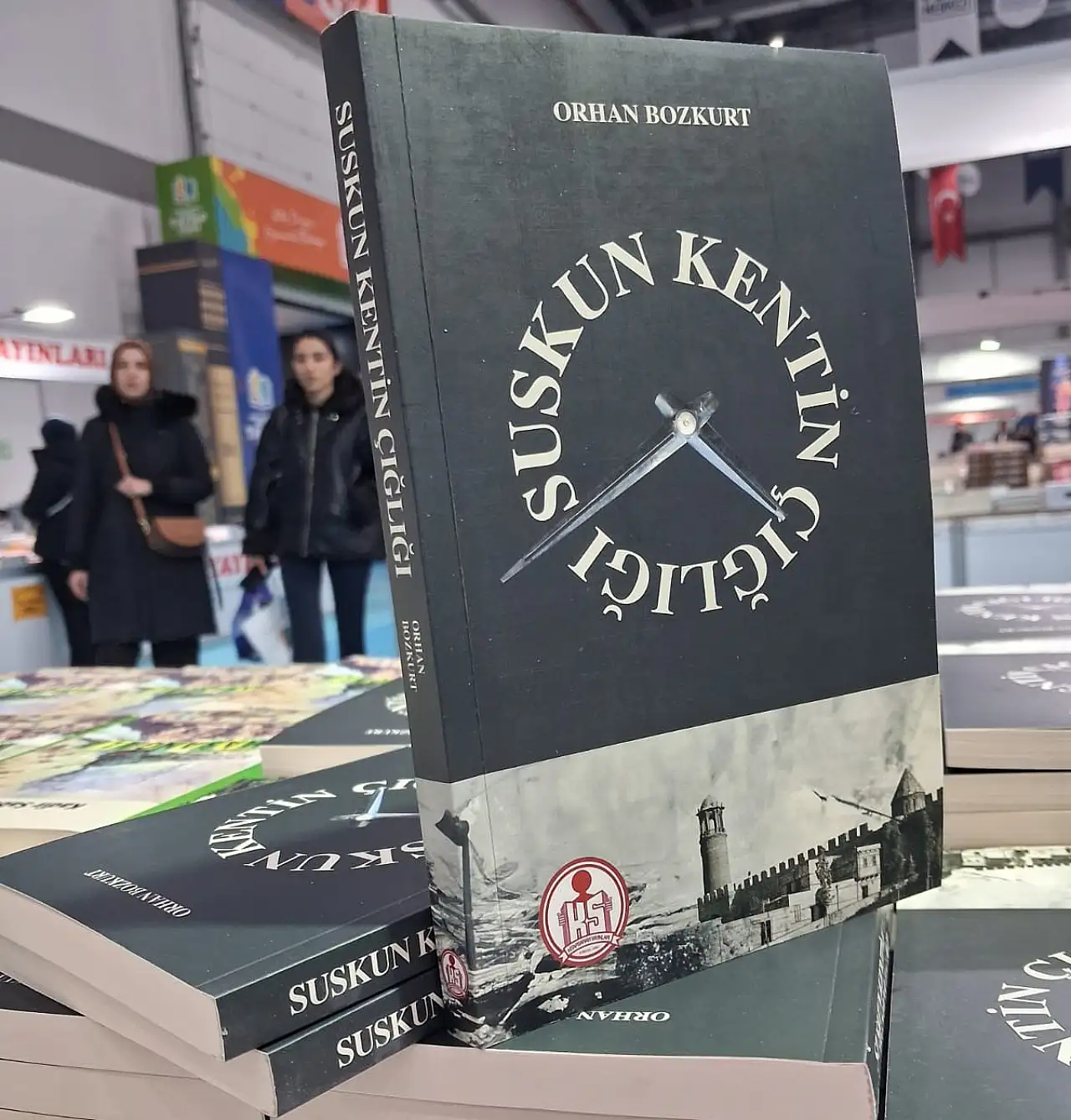Orhan Bozkurt, Erzurum Kitap Fuarı'nda Suskun Kentin Çığlığı ile okurlarıyla buluşuyor