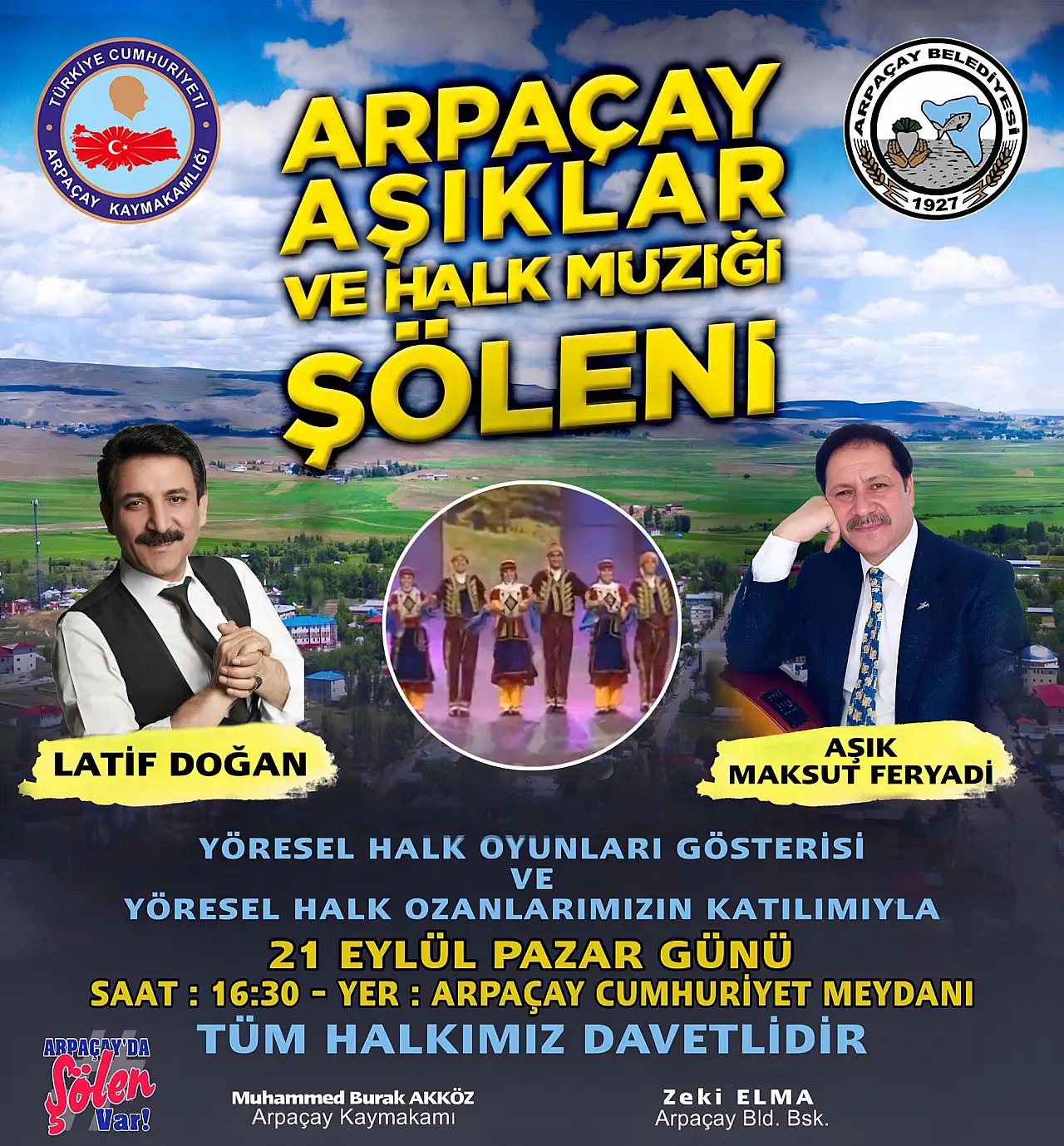 Kars'ta Arpaçay Aşıklar ve Halk Müziği Şöleni İçin Hazırlıklar Tamamlandı