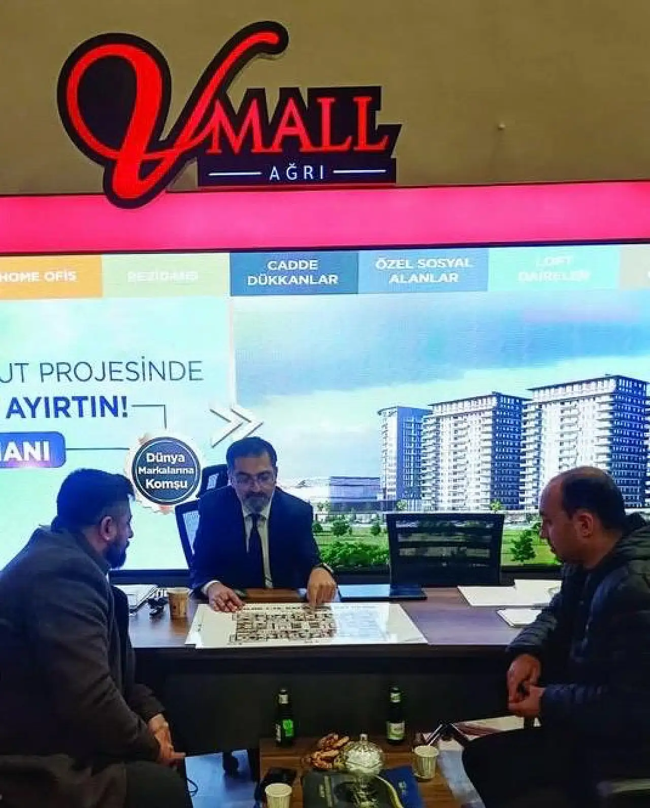 Ağrı Karma Yaşam Projesi Tanıtım Standı İlgi Görüyor