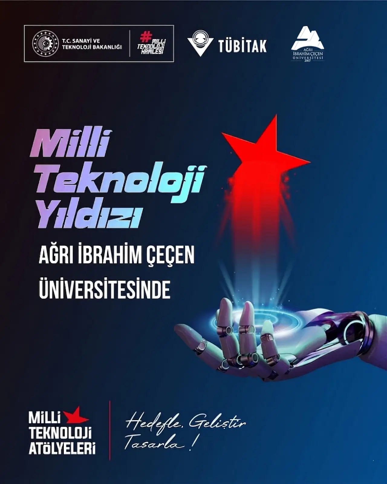 AİÇÜ'de Milli Teknoloji Atölyesi hizmete açıldı
