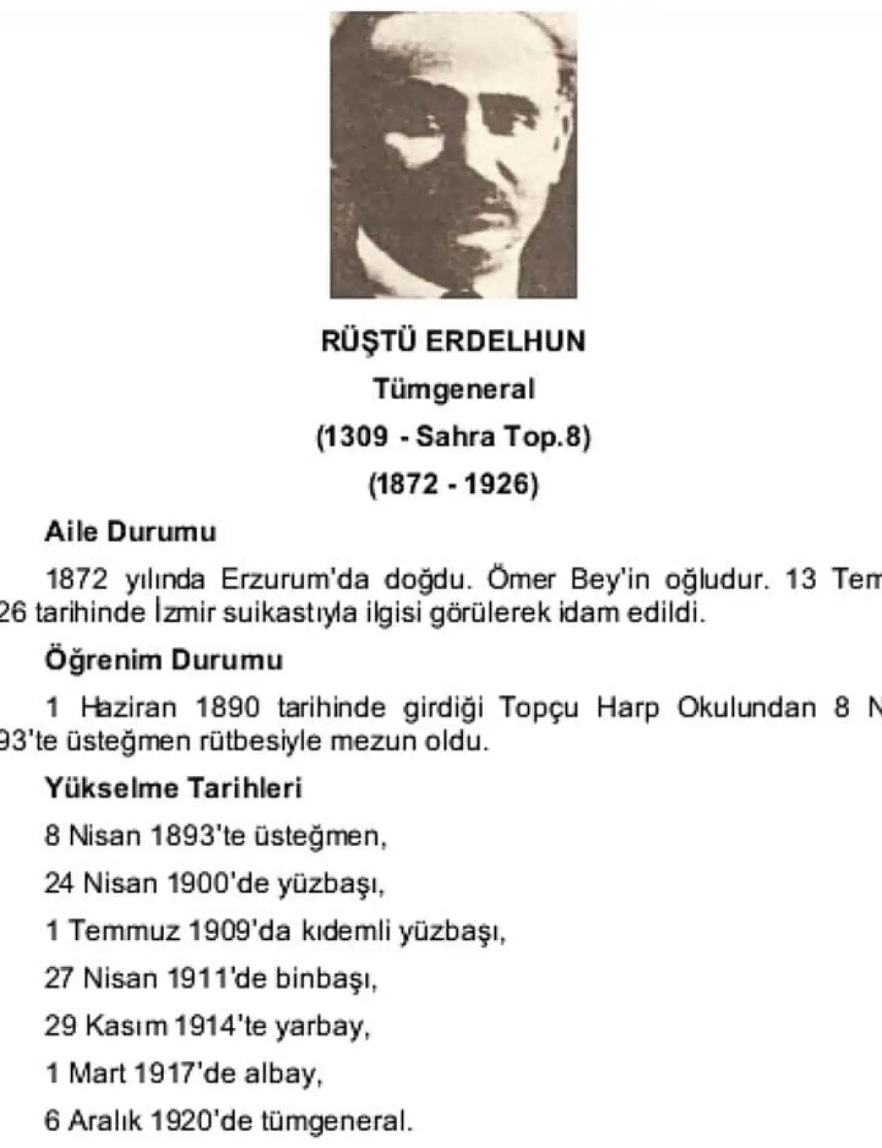 Erzurumlu Komutanların Kahramanlıkları, Birinci Dünya Savaşı'nda Gün Yüzüne Çıkıyor