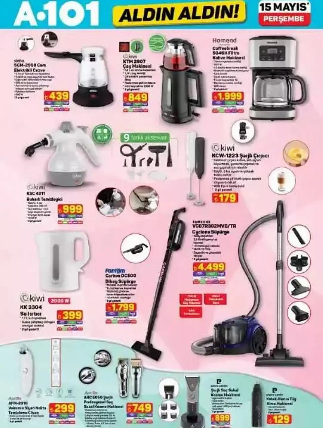 PİYANO ÇAL, BATERİYE VUR, SUYU ŞELALE GİBİ AKIT! A101 15 MAYIS'TA MARKET DEĞİL SAHNEYE DÖNÜŞÜYOR!