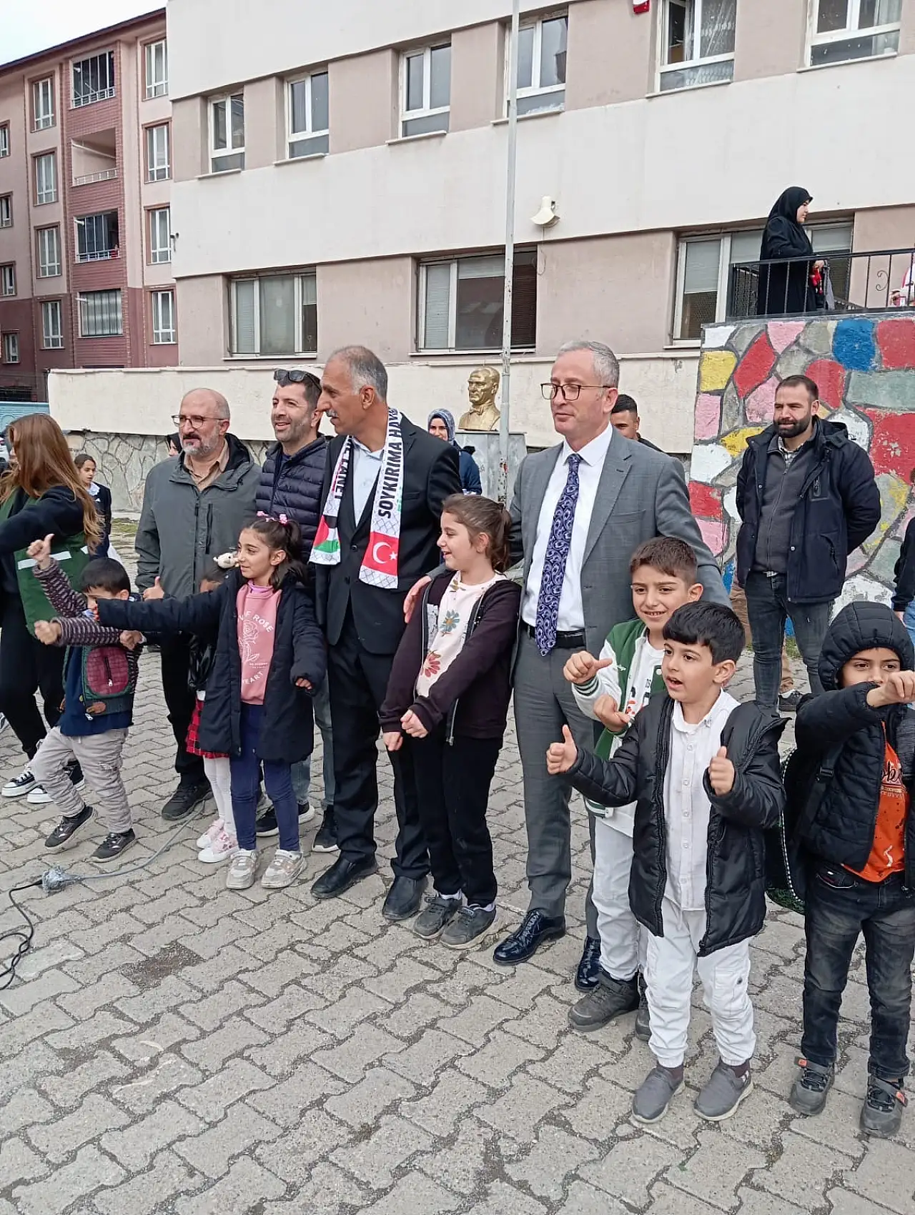 Atatürk İlkokulu'ndan Gazze'ye dayanışma eli