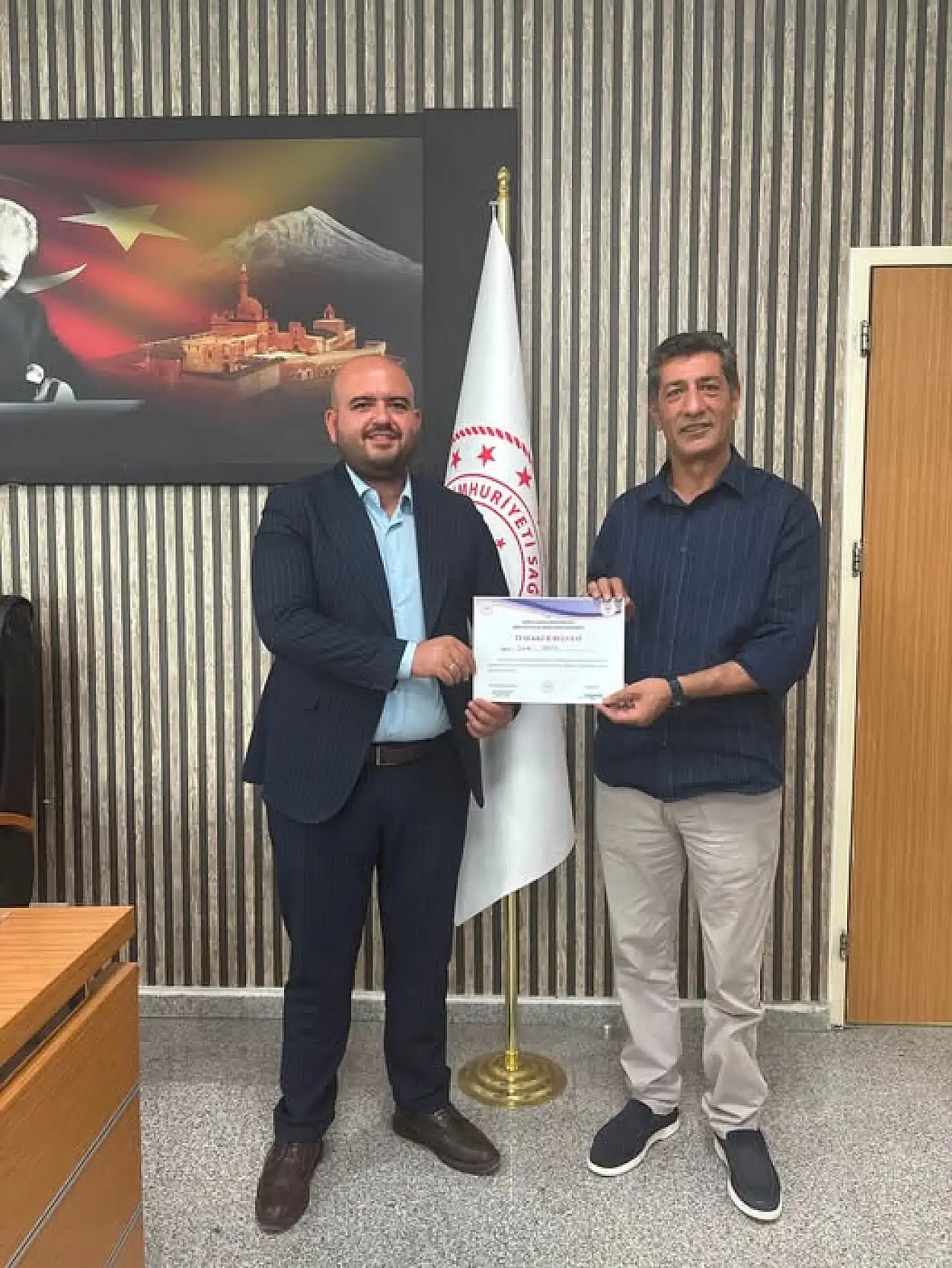 Ağrı Eğitim ve Araştırma Hastanesi'nde görev değişikliği