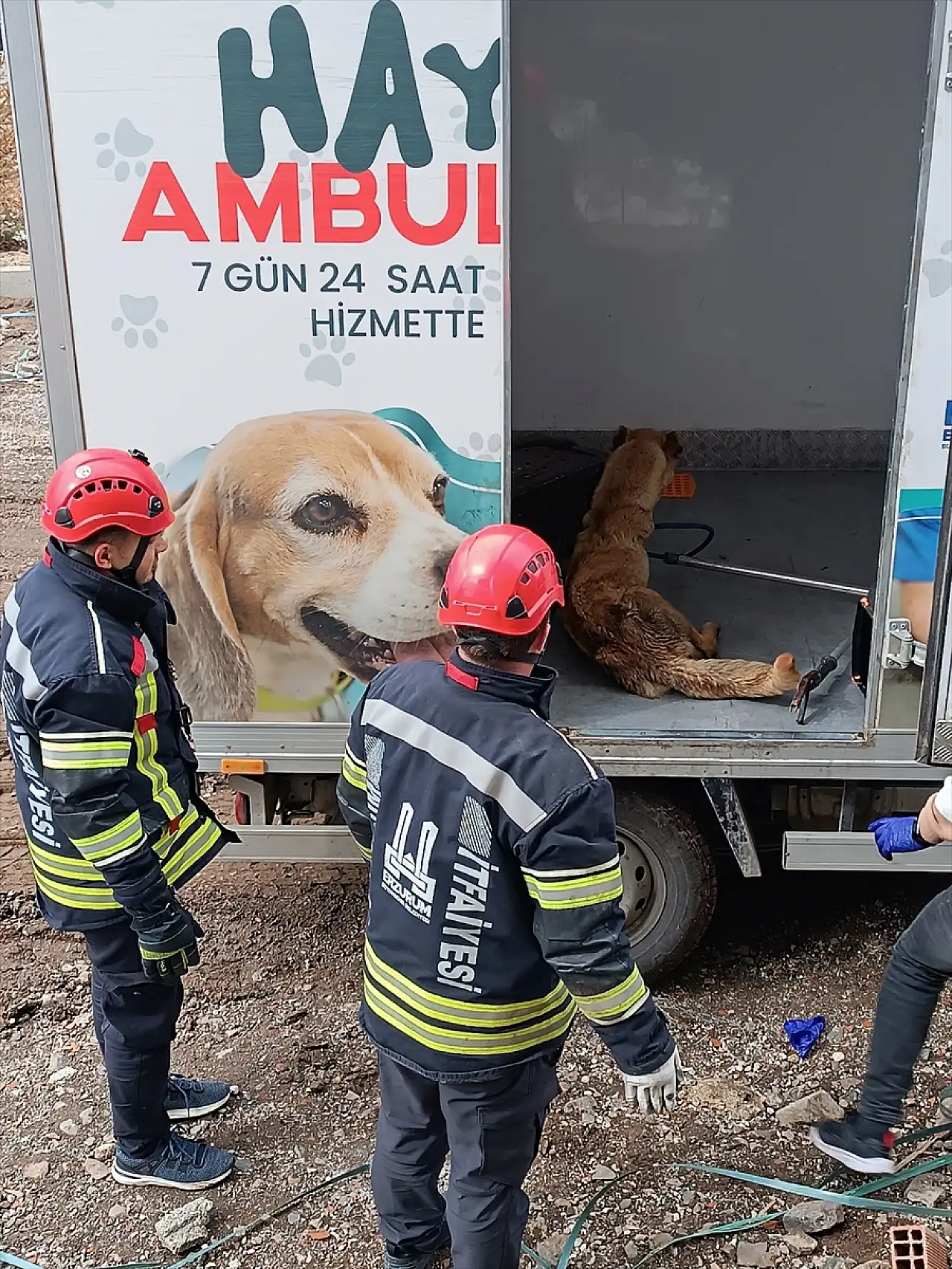 Palandöken'de itfaiyeden hayat kurtaran operasyon