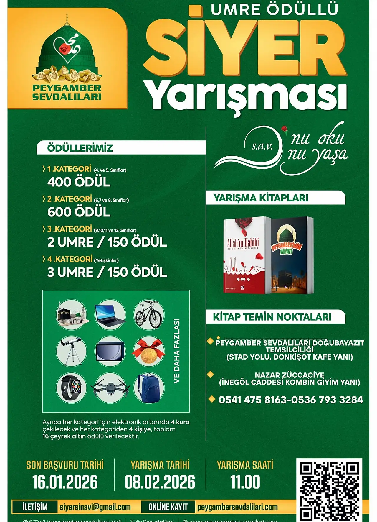 Doğubayazıt'ta peygamber aşığı gençler Umre ödülü için yarışacak