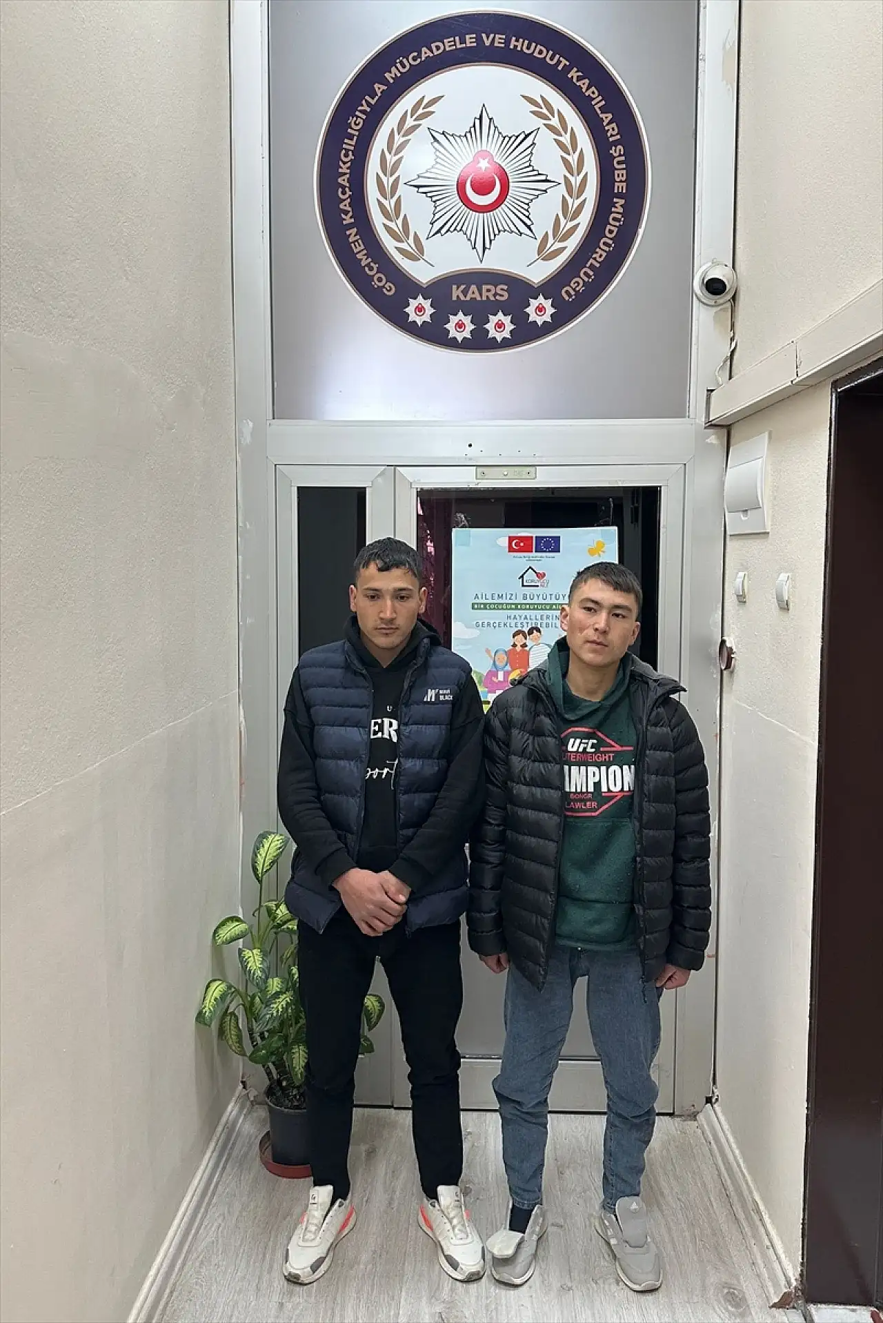 Kars'ta 6 düzensiz göçmen yakalandı