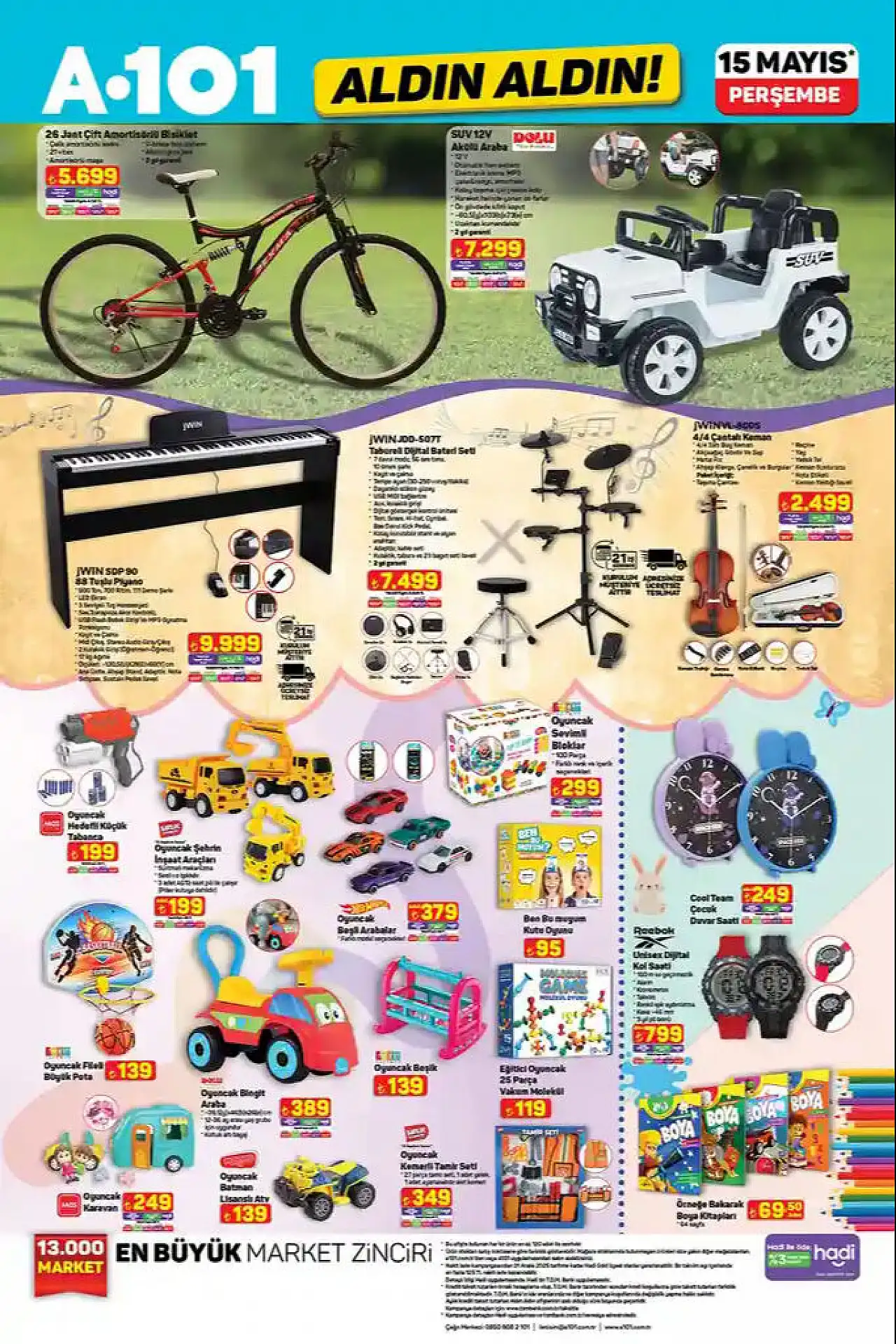 A101 15 Mayıs 2025 Patladı! Buzdolabı, Silikon Tabancası, Oyuncaklar ve Daha Fazlası Yıkılıyor!