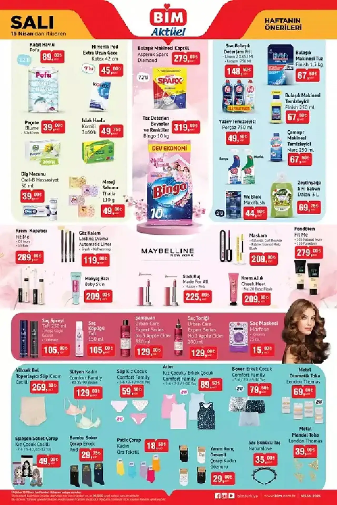 BİM'den Yeni Ürün Yağmuru: 15-16-18 Nisan Kataloğu Yayınlandı!