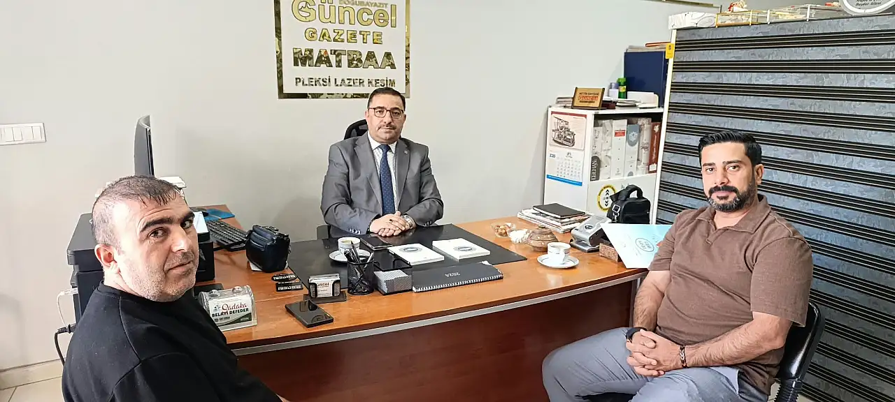 Müftü Demirkaynak'tan Karaköse Haber'e Ahilik Haftası ziyareti