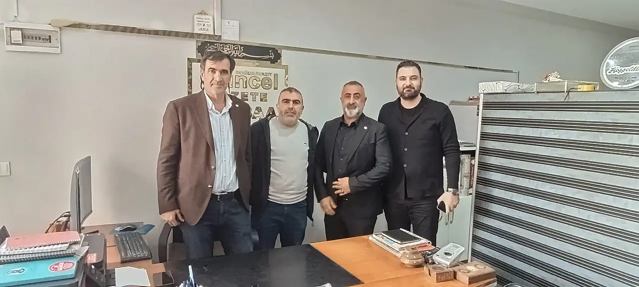 Doğubayazıt Ticaret Odası yönetiminden Karaköse Haber'e anlamlı ziyaret