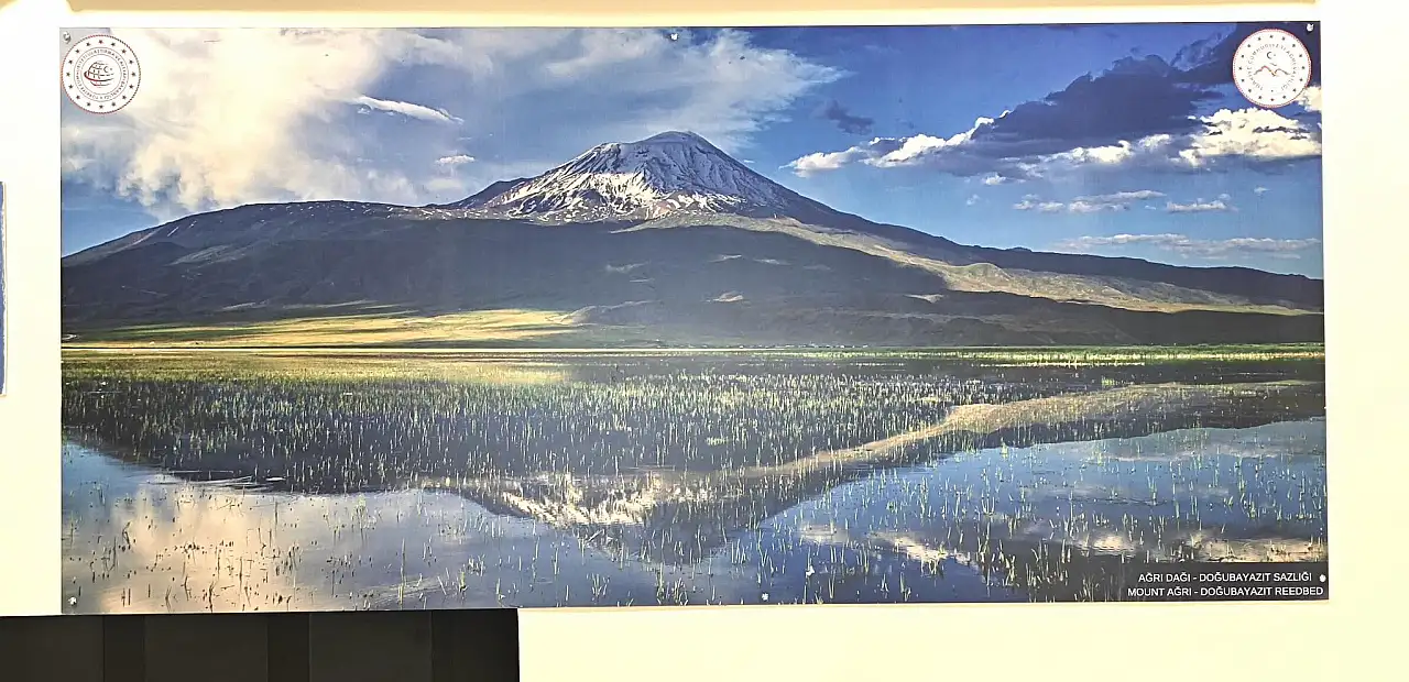 Ahmed-i Hani Havalimanı'nda Ağrı'nın kültürel mirası yansıtılıyor