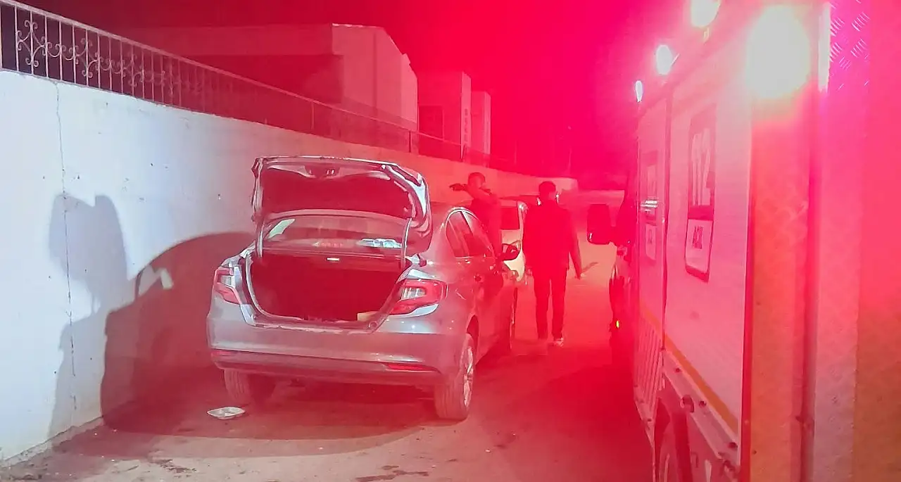 Ağrı'da otomobilin motoruna sıkışan kedi için seferber oldular!