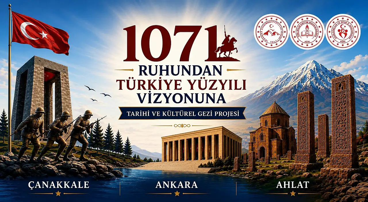 Ağrı'dan 1.071 öğrenci tarih yolculuğuna çıkıyor