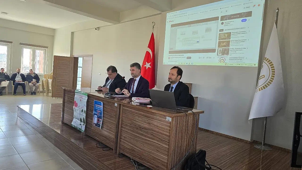 Aylık Mutat Toplantı Muş'ta Gerçekleştirildi