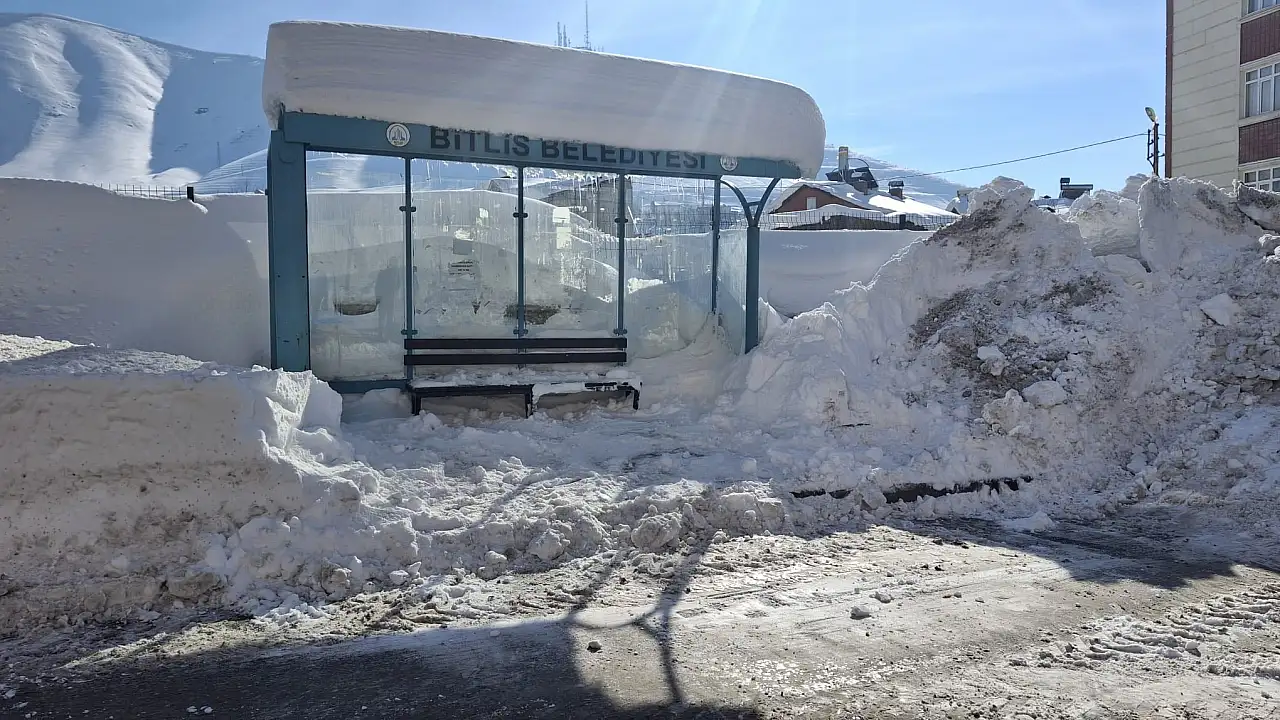 Bitlis Belediyesi'nden Karla Mücadelede Aralıksız Çalışma