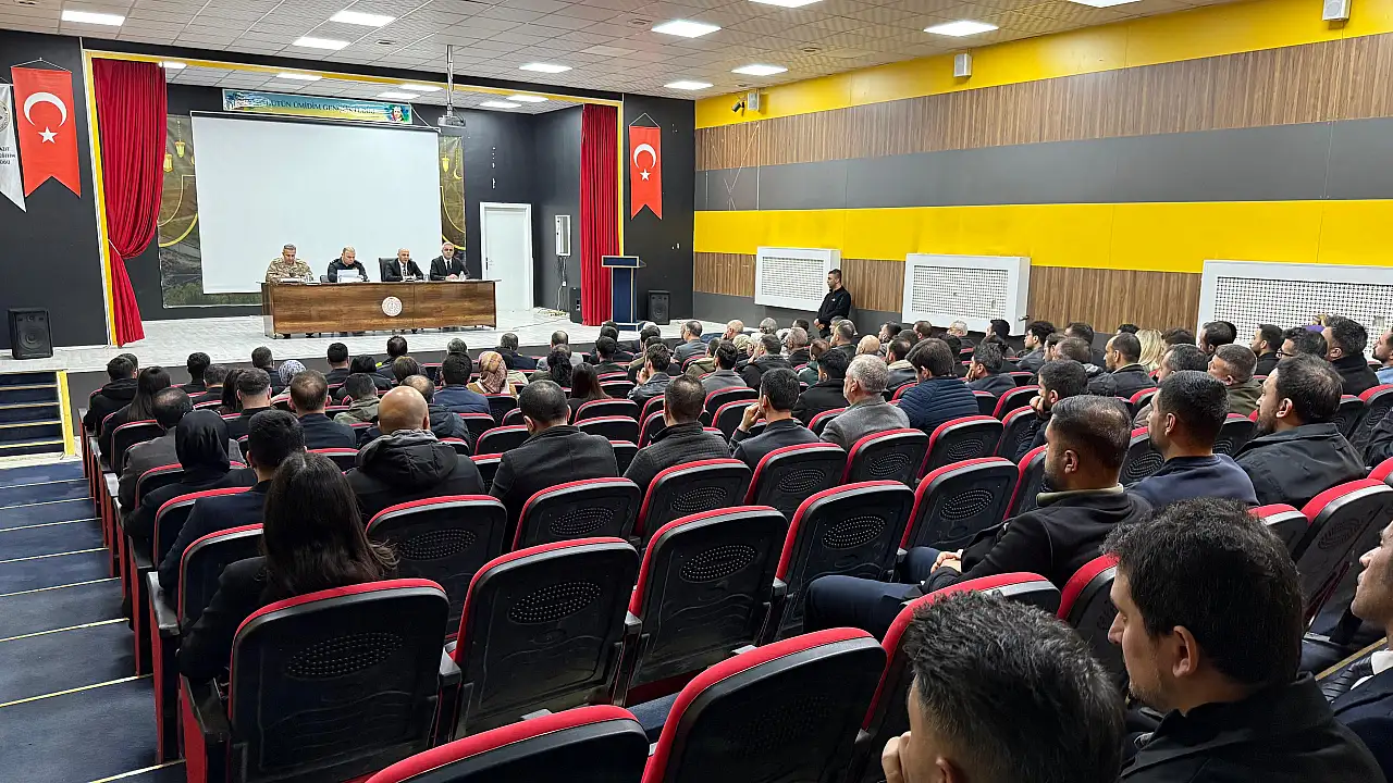 Doğubayazıt'ta okul güvenliği masaya yatırıldı