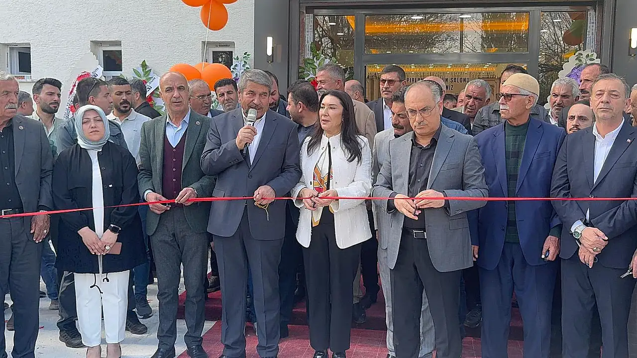 Patnos'ta yeni düğün salonunun açılışı gerçekleştirildi