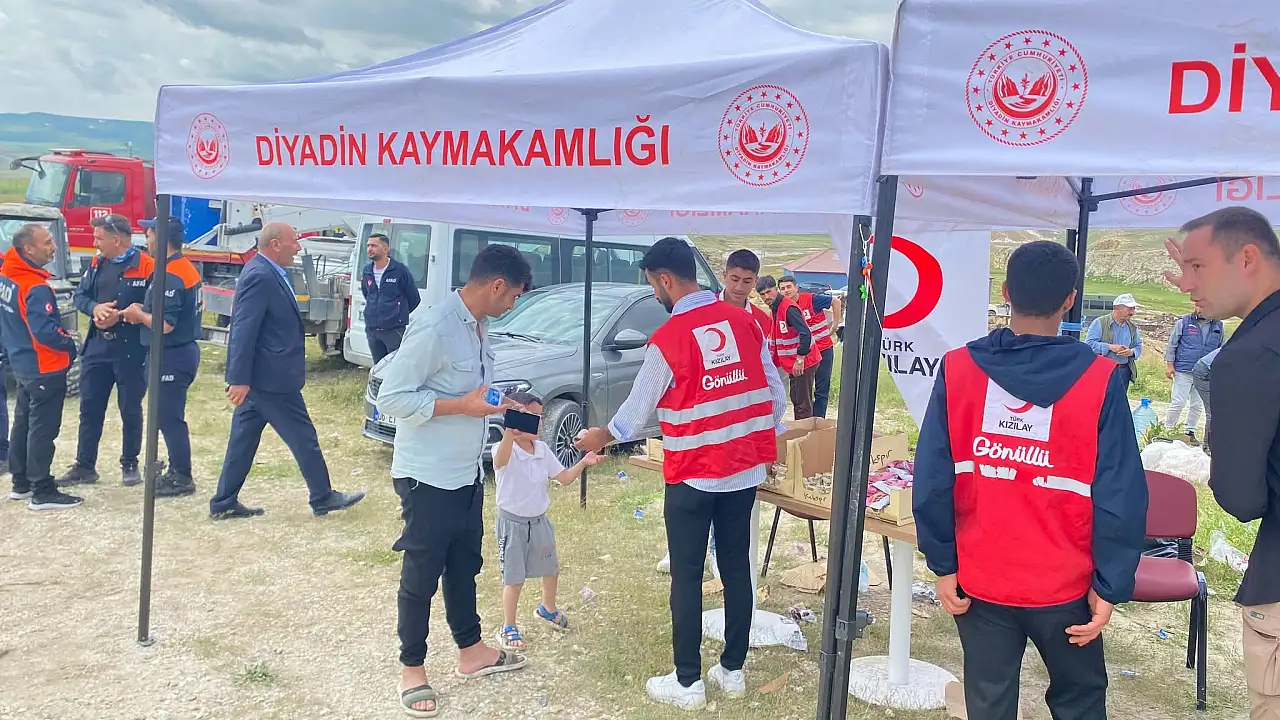 Diyadin'de Enduro Şampiyonası'na Kızılay ve SYDV'den destek