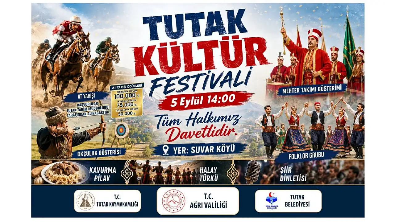 Tutak Kültür Festivali için geri sayım başladı