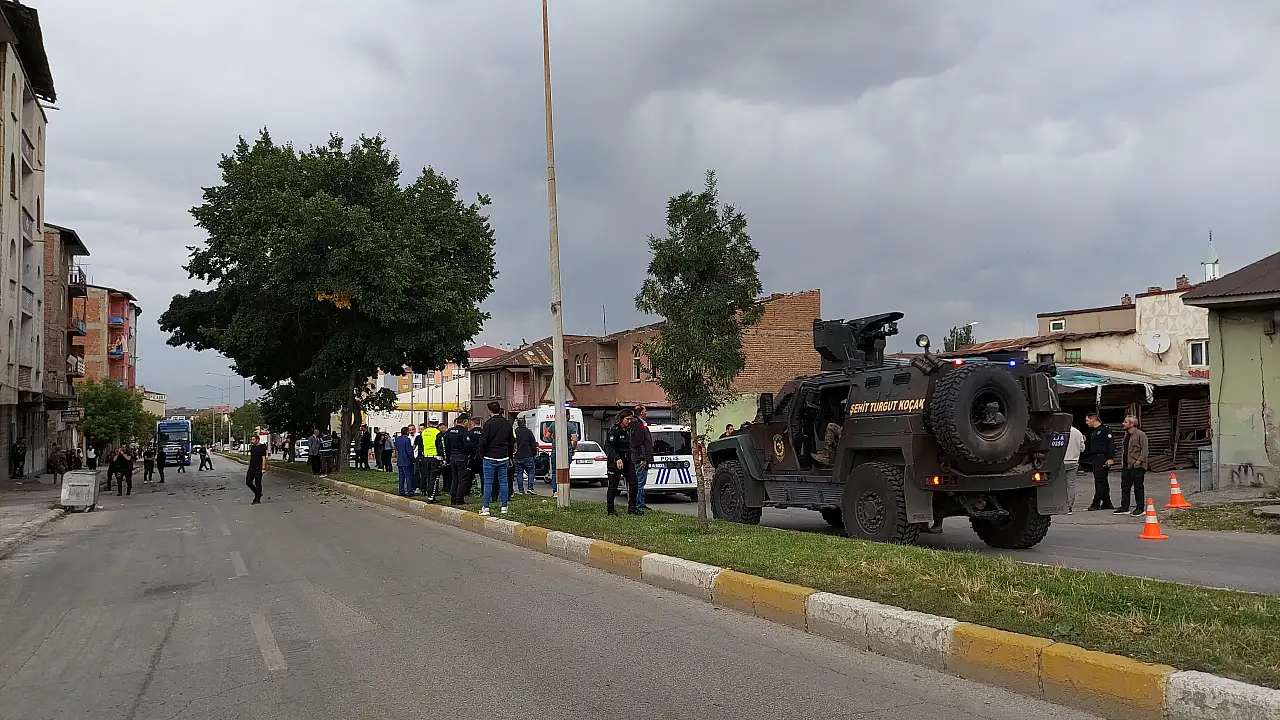 Erzurum'da iki grup arasında silahlı kavga: 1'i polis 11 yaralı