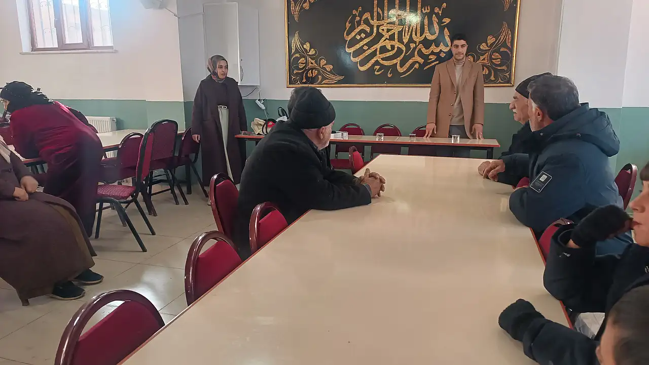 Doğubayazıt'ta bağımlılıkla mücadele camilerde anlatılıyor