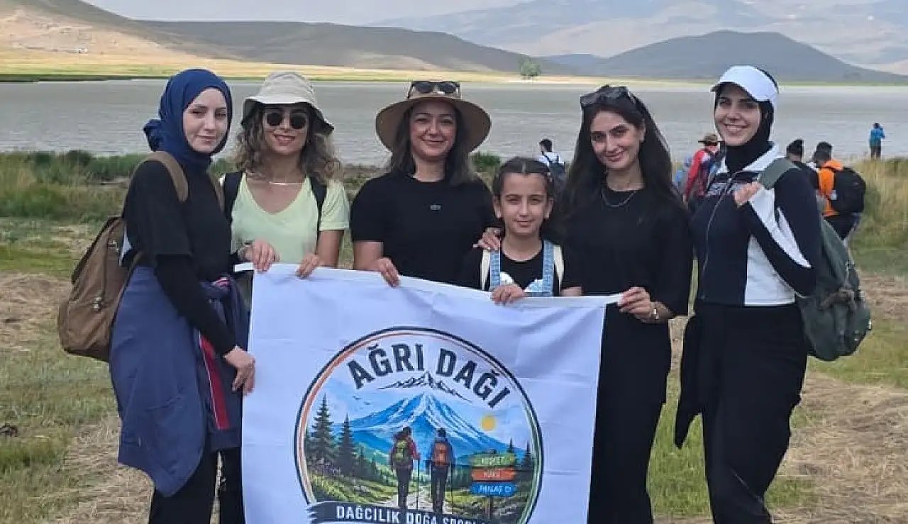 Ağrılı doğaseverlerin bu haftaki rotası Hıdırmenteş Gölü oldu