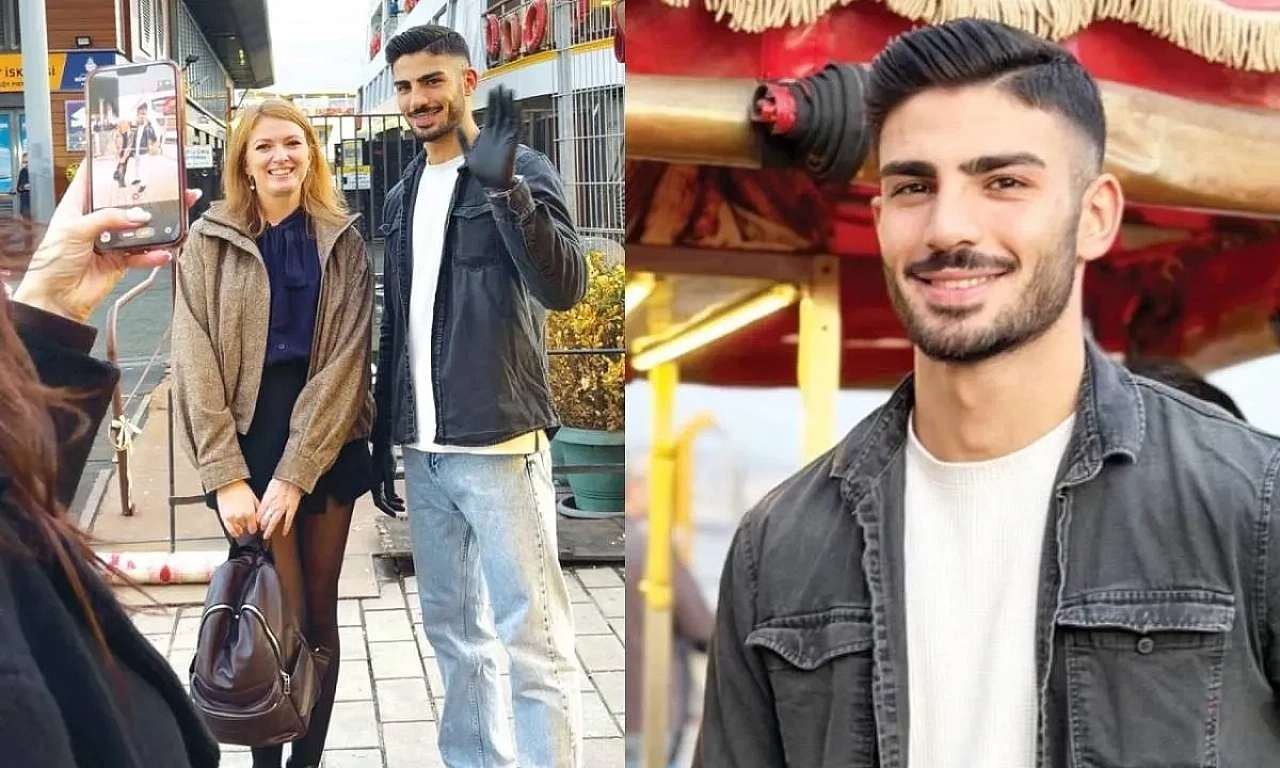 Turistler Onunla Fotoğraf Çekmek İçin Sıraya Giriyor: Ağrılı Kestaneci Alper Temel İstanbul'da Gündem Oldu!