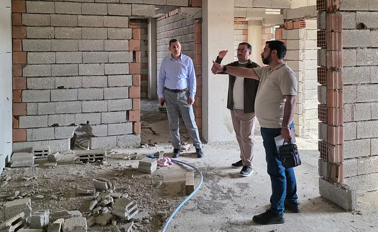 Doğubayazıt'ta cami ve hafızlık kursu inşaatı yükseliyor