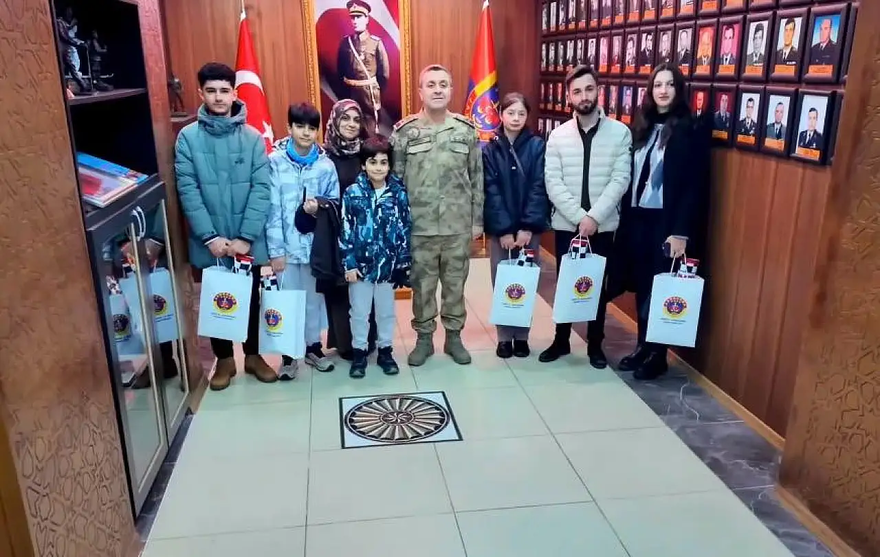 Şehit ve gazi çocukları Küpkıran Kayak Tesisi'nde ağırlandı