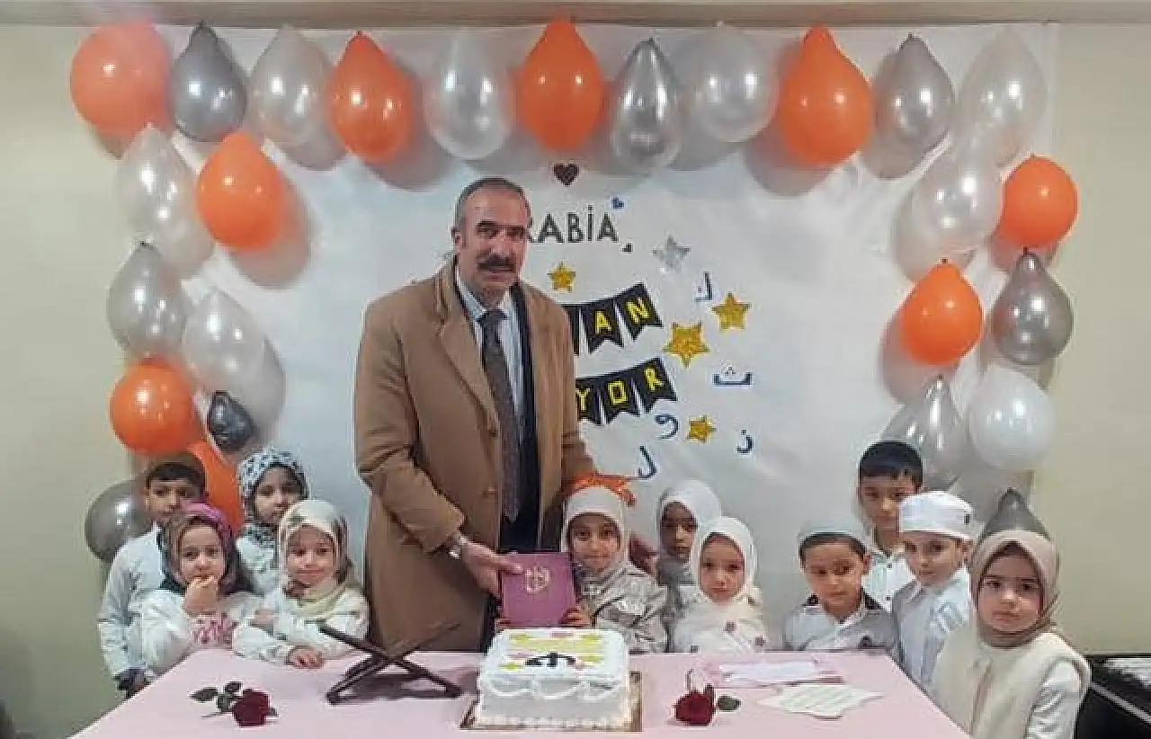 Patnos'ta minik kalpler Kur'an'la buluştu