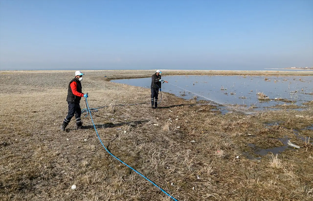 Van'da vektörle mücadele çalışmaları başladı