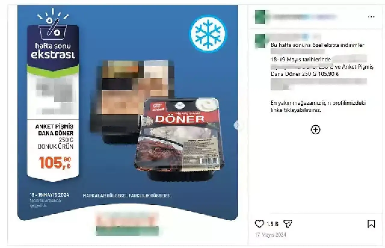 Ağrı'da Şubesi Var! O Zincir Markette 'Kampanyalı' Satılan Dönerden At ve Eşek Eti Çıktı